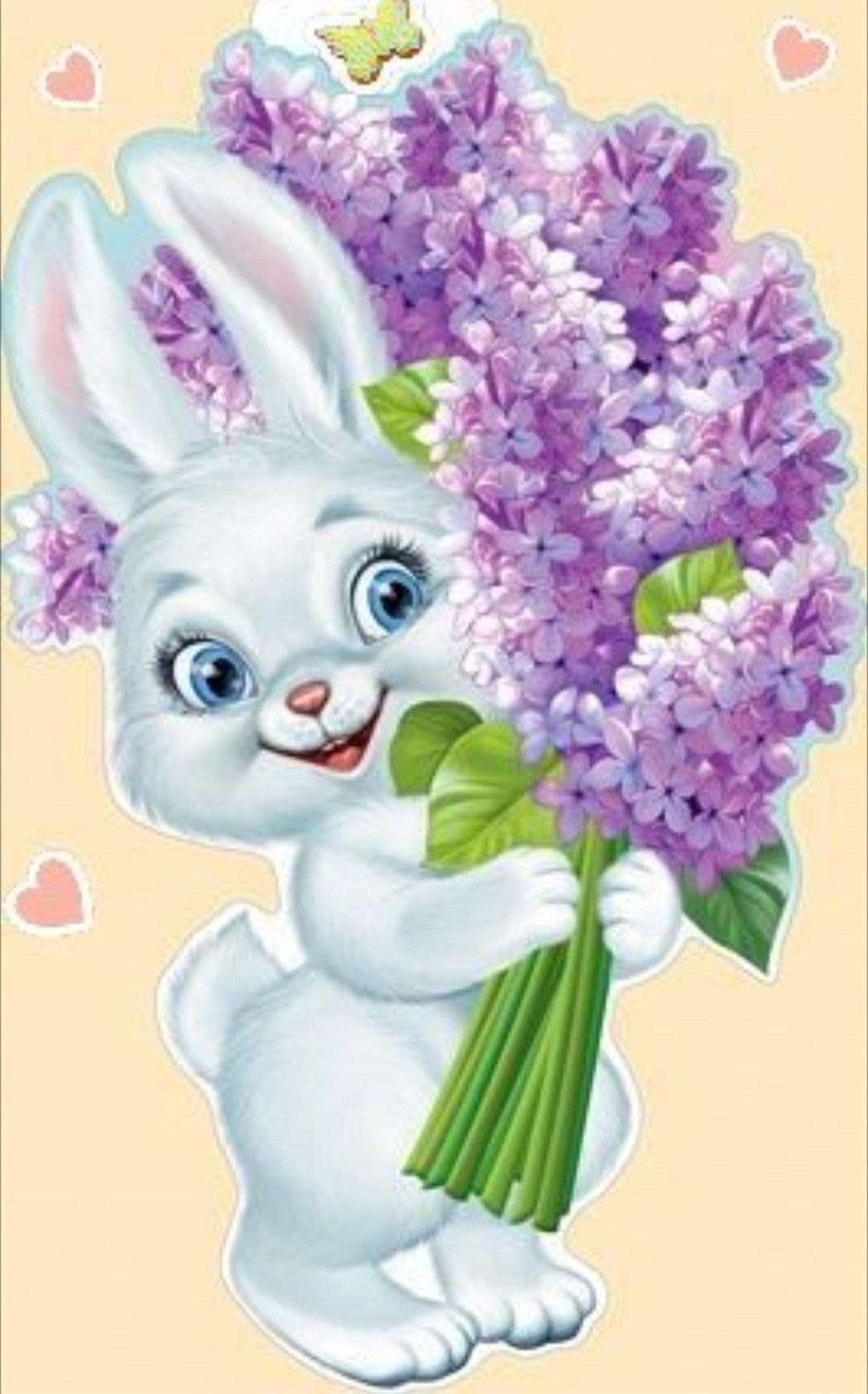 Зайчик поздравляет. Зайчик с цветами. Зайчик с цветком. Зайчик с цветочком. Зверюшки с цветами.