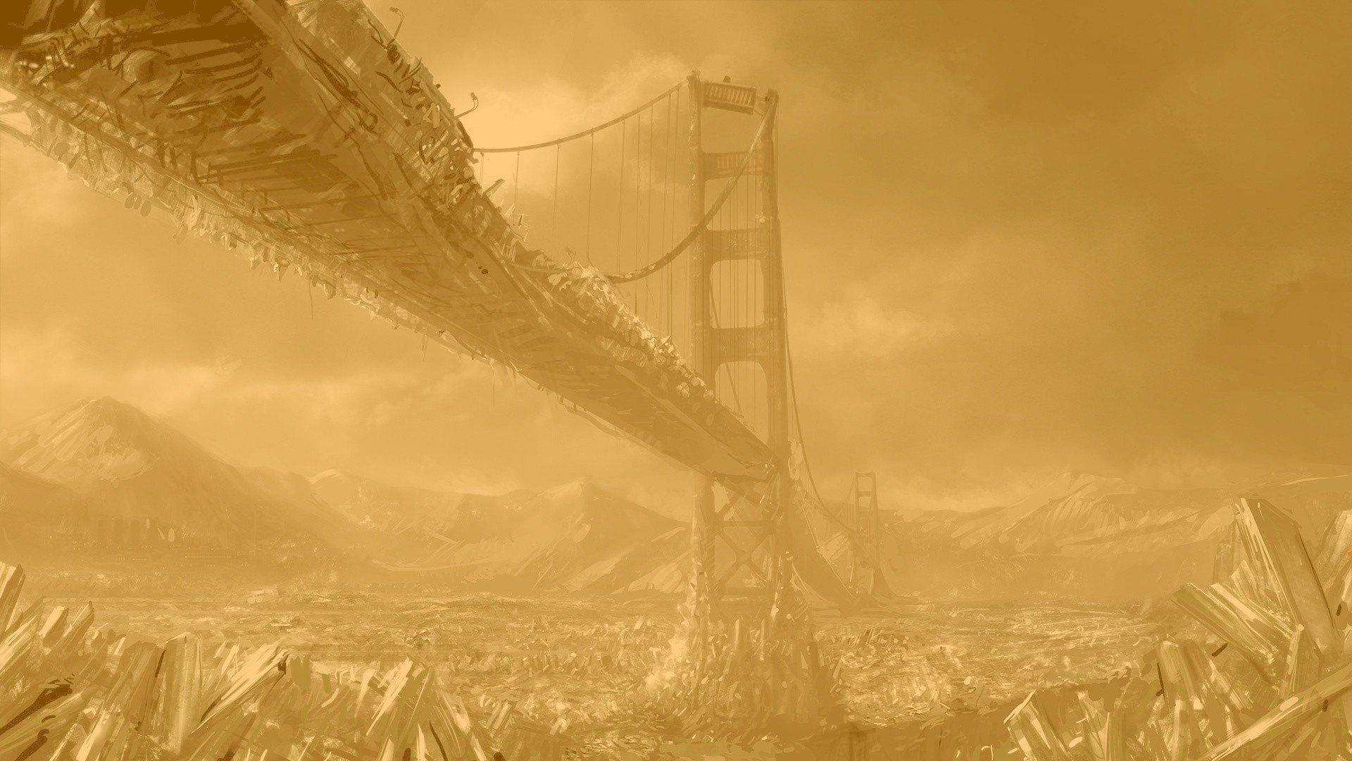 Мост золотые ворота постапокалипсис
