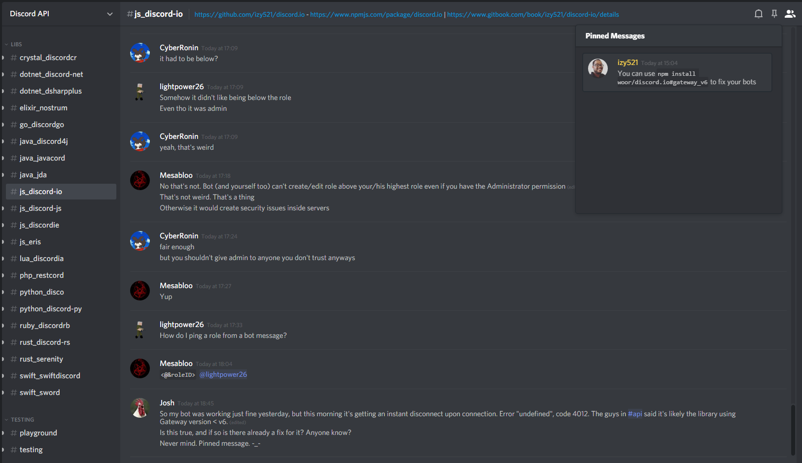 Juniper bot discord