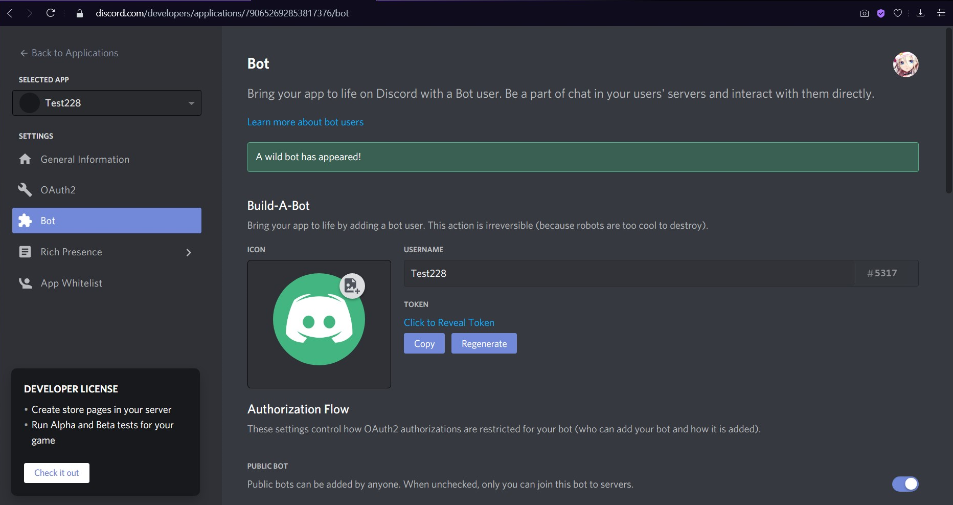 Juniper bot discord