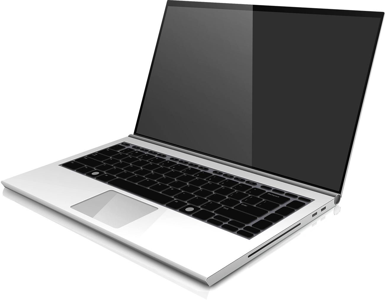 Ноутбук на прозрачном фоне фото и картинки Abrakadabrafun