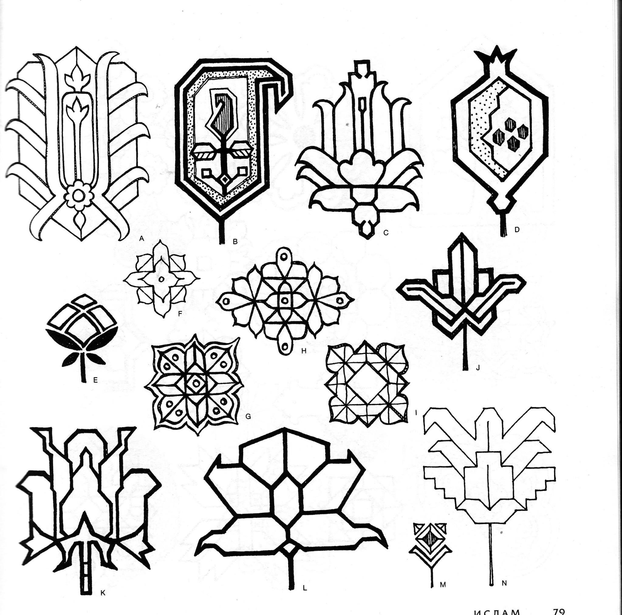 Армянские орнаменты в дизайне
