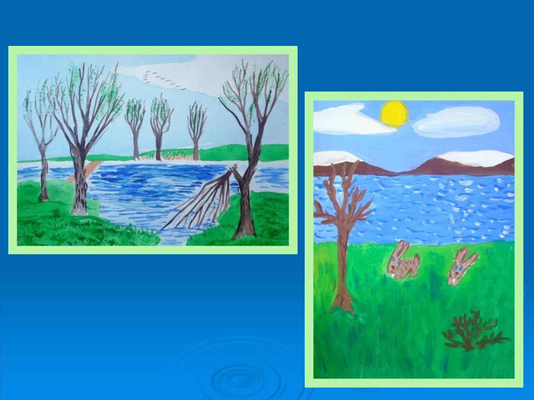 Урок изо весенний пейзаж. Поэтапное рисование весеннего пейзажа. Что такое пейзаж в изобразительном искусстве 3 класс. Изо 3 класс тема пейзаж.