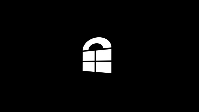 Заблокированный экран Windows 10