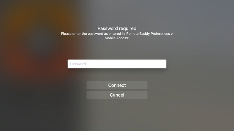 Enter password