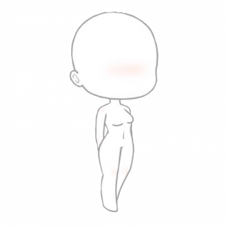 Гача гача лайф поза