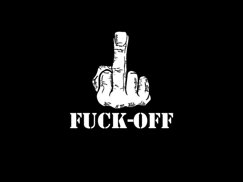 Обои с факом