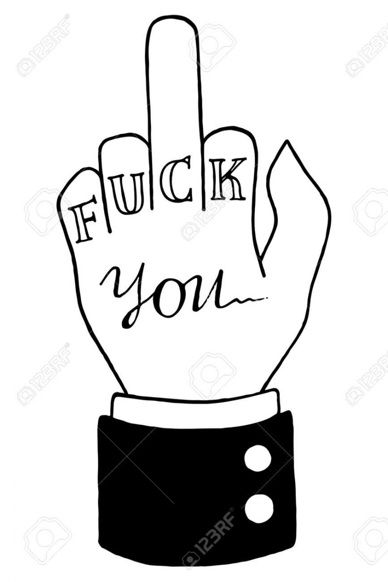 Рука в перчатке указательный палец