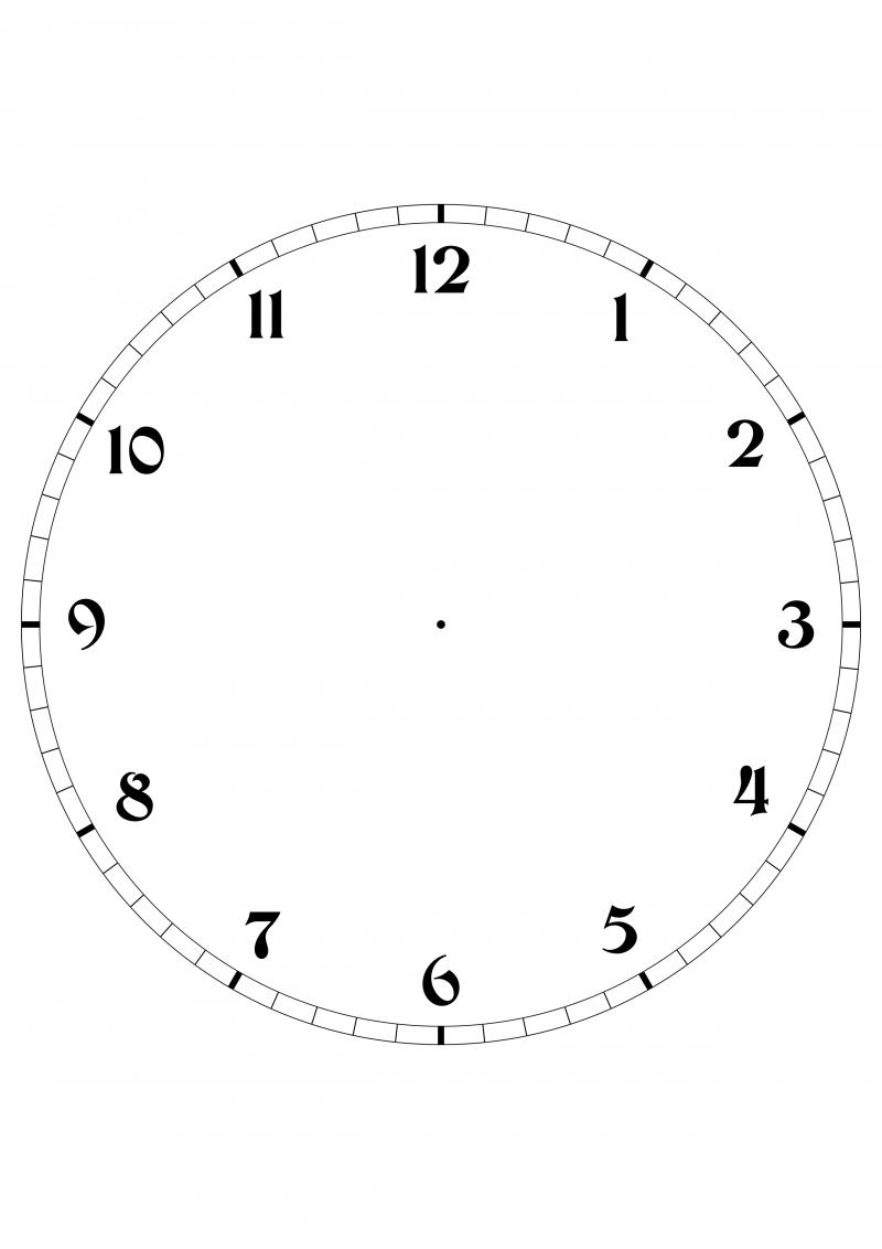 Картинка циферблат без стрелок на прозрачном фоне