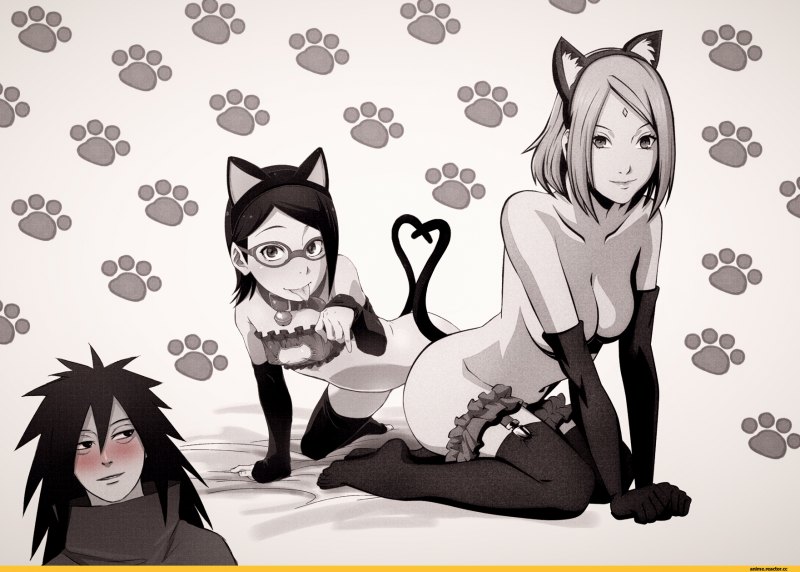 Сарада Учиха горничная