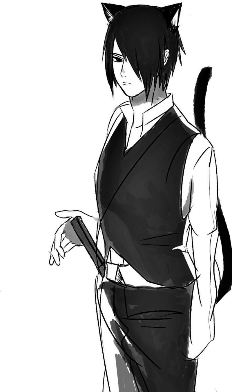 Саске взрослый неко