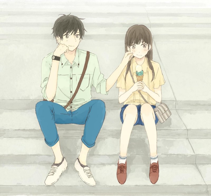 Аниме мальчик и девочка