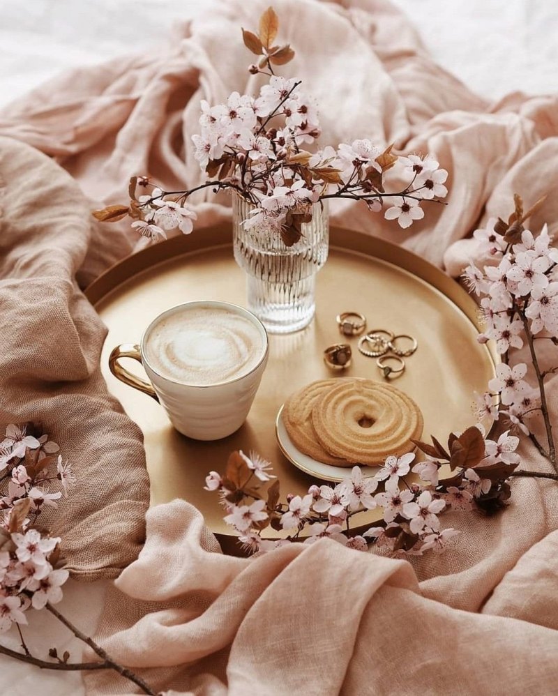 Эстетика кофе пастельные тона