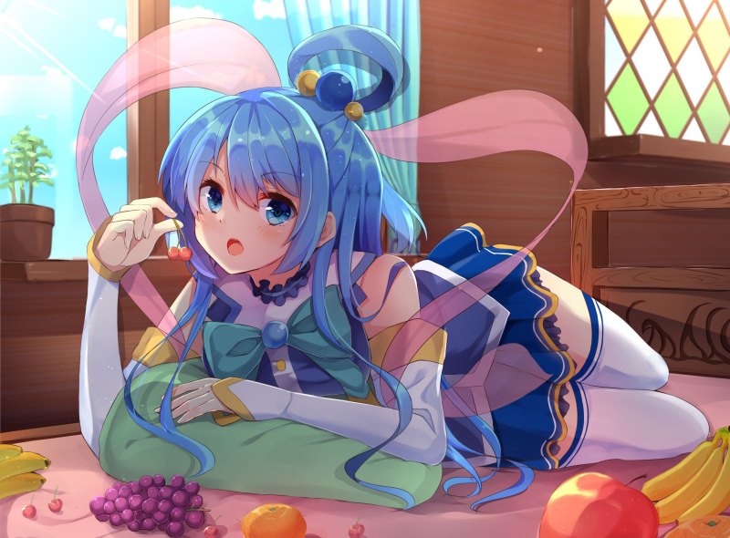 Аниме Konosuba Aqua