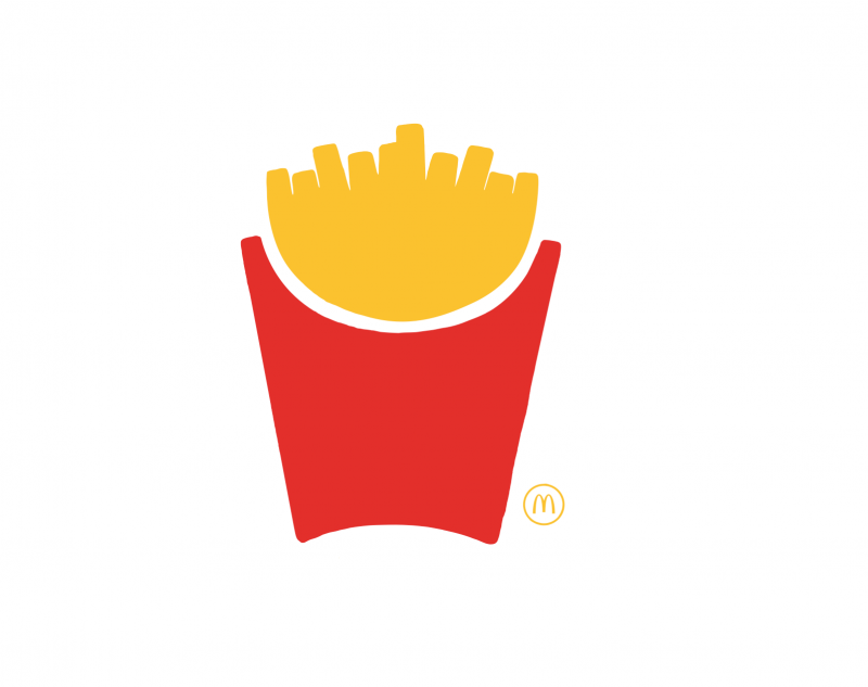 Вывеска MCDONALDS