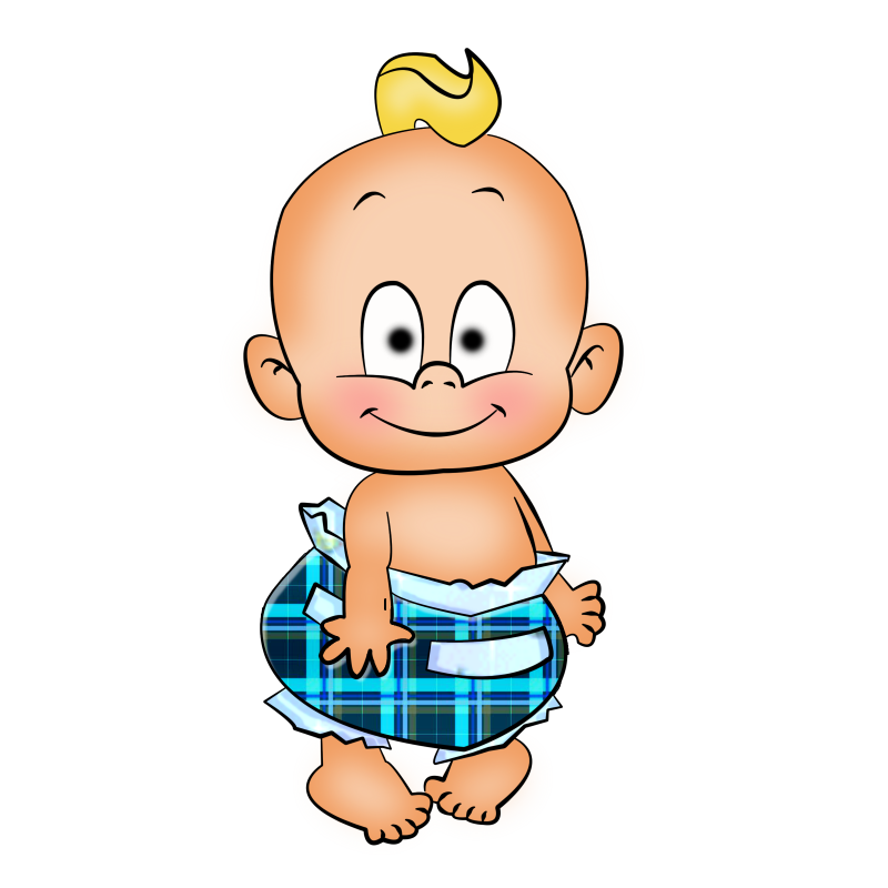 Младенец мультяшный