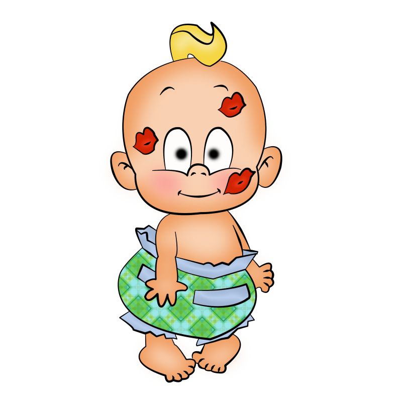 Младенец мультяшный