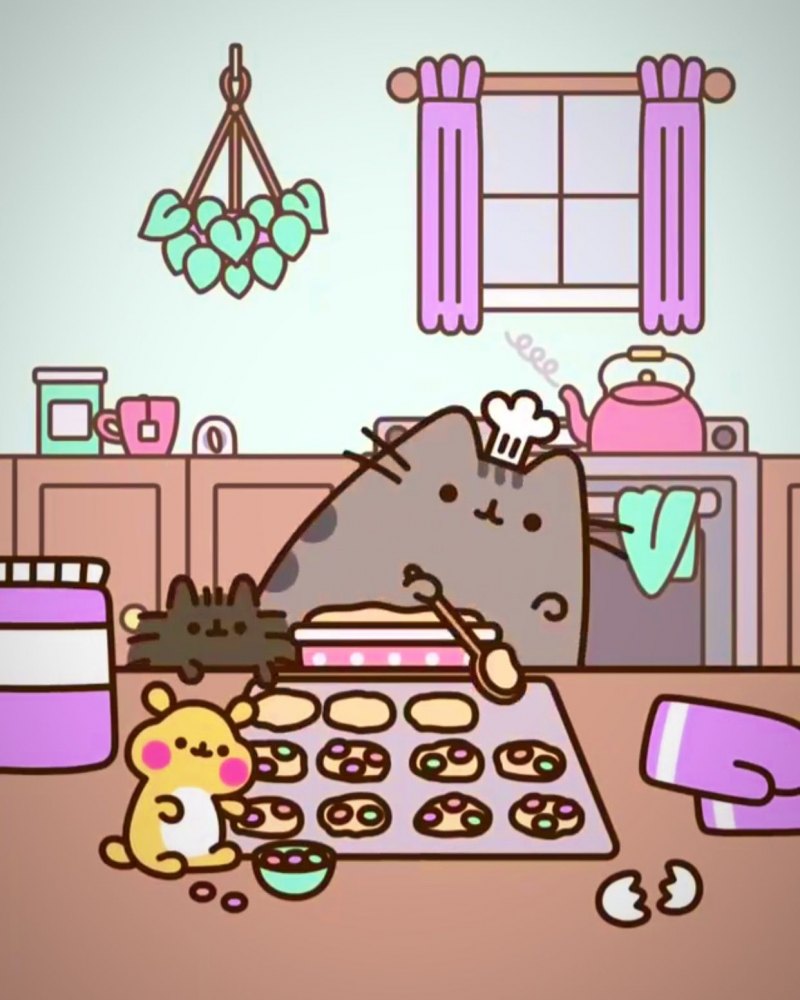 Пушин Кэт повар