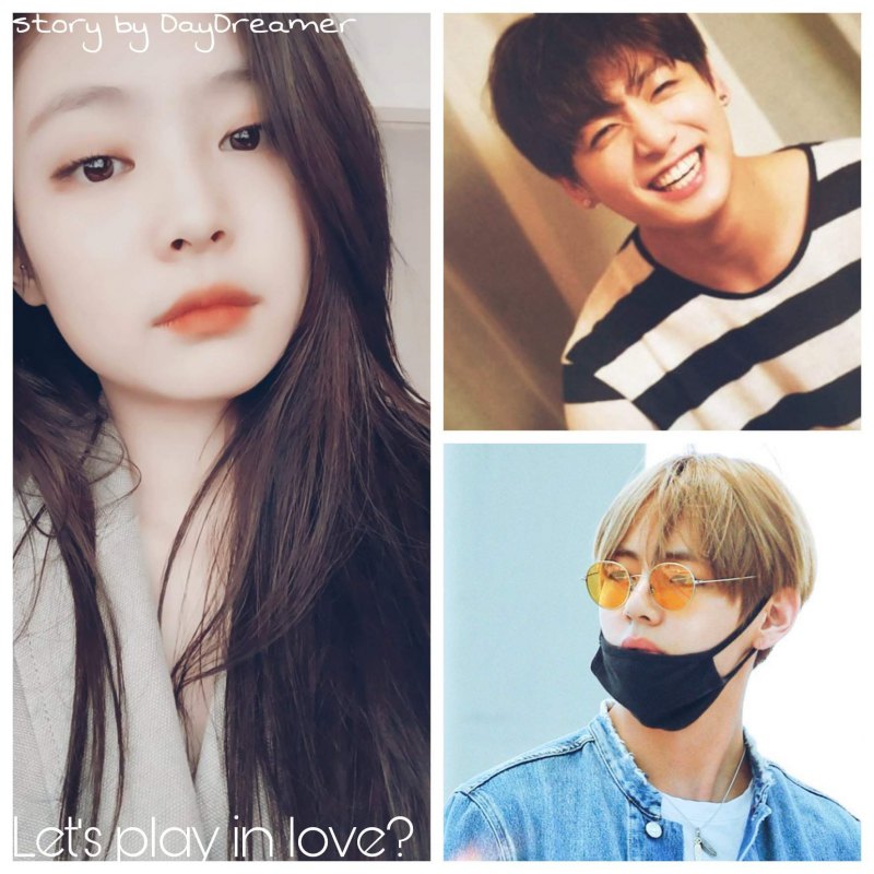 Джису Дженни и Тэхен