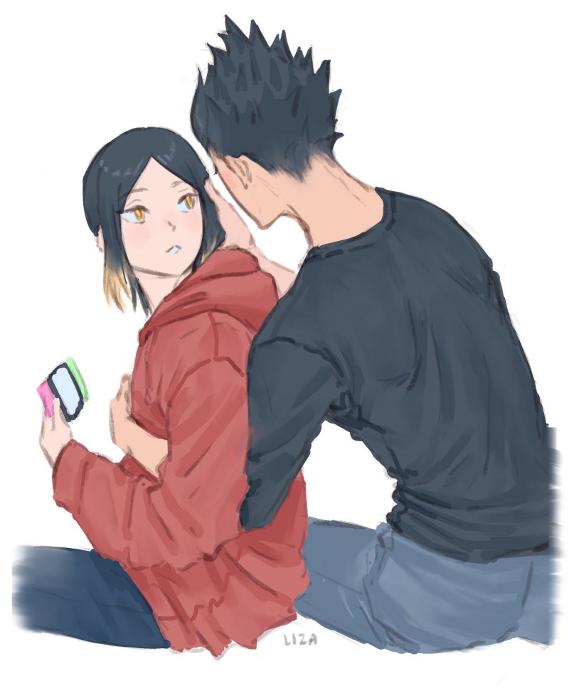 Куро Тетсуро и Кенма 18