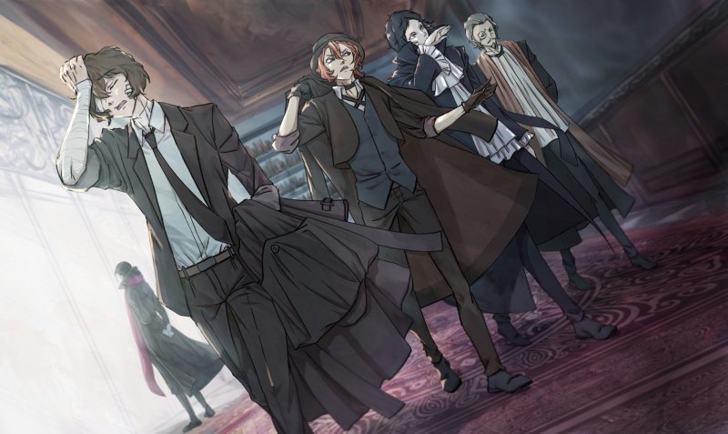 Bungou Stray Dogs Портовая мафия