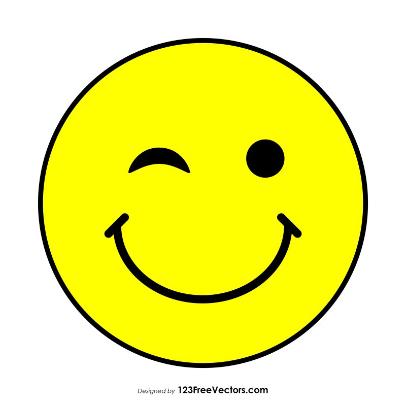 Подмигивающий Смайл