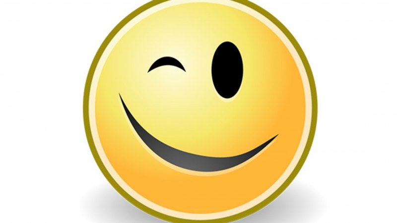 Моргающий смайлик