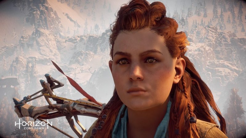 Элой Horizon Zero Dawn раскраска