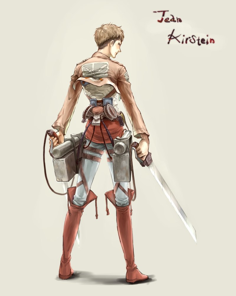 Атака титанов Жан Кирштайн