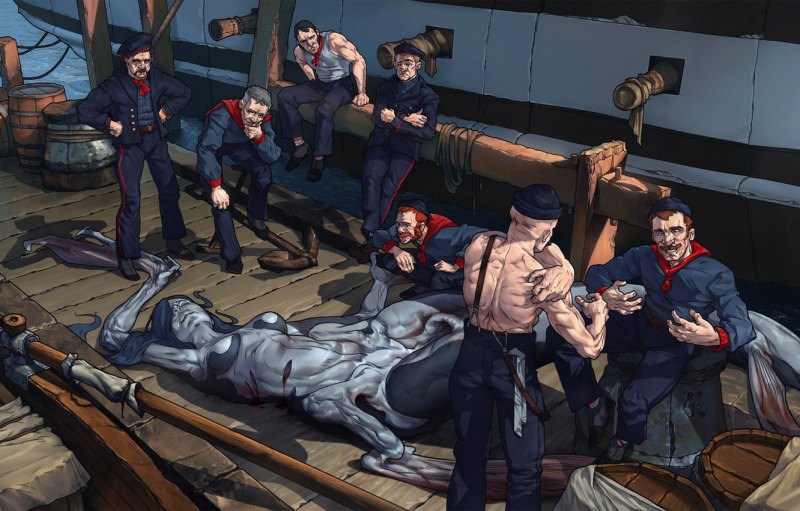 Мертвый моряк арт