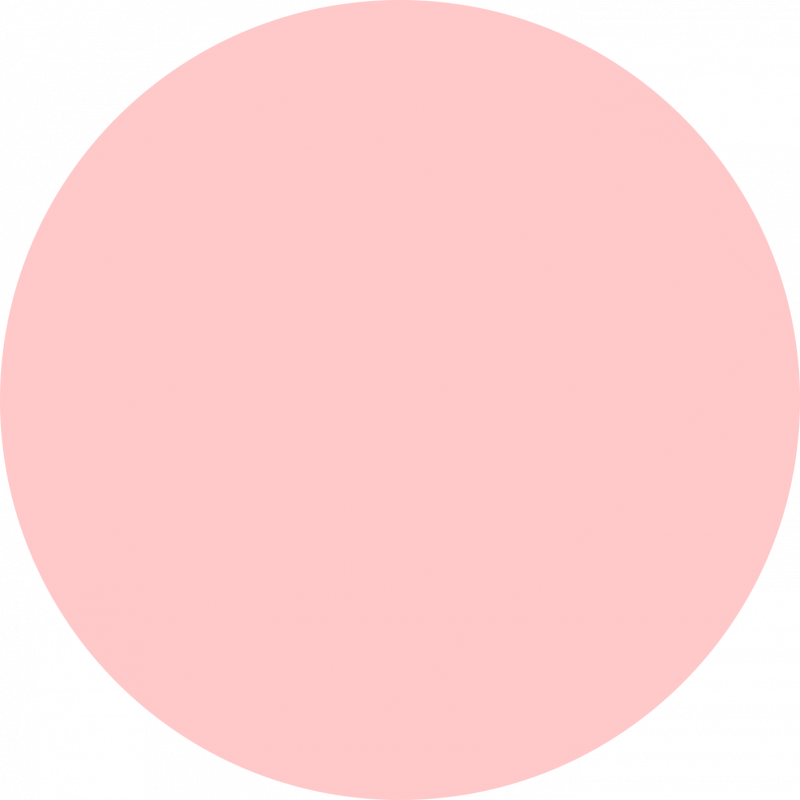 Бледно розовый круг