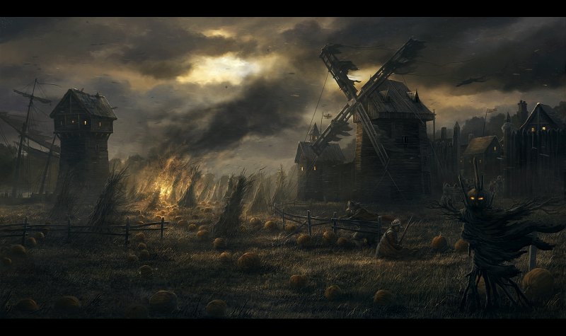 Чумная деревня Art