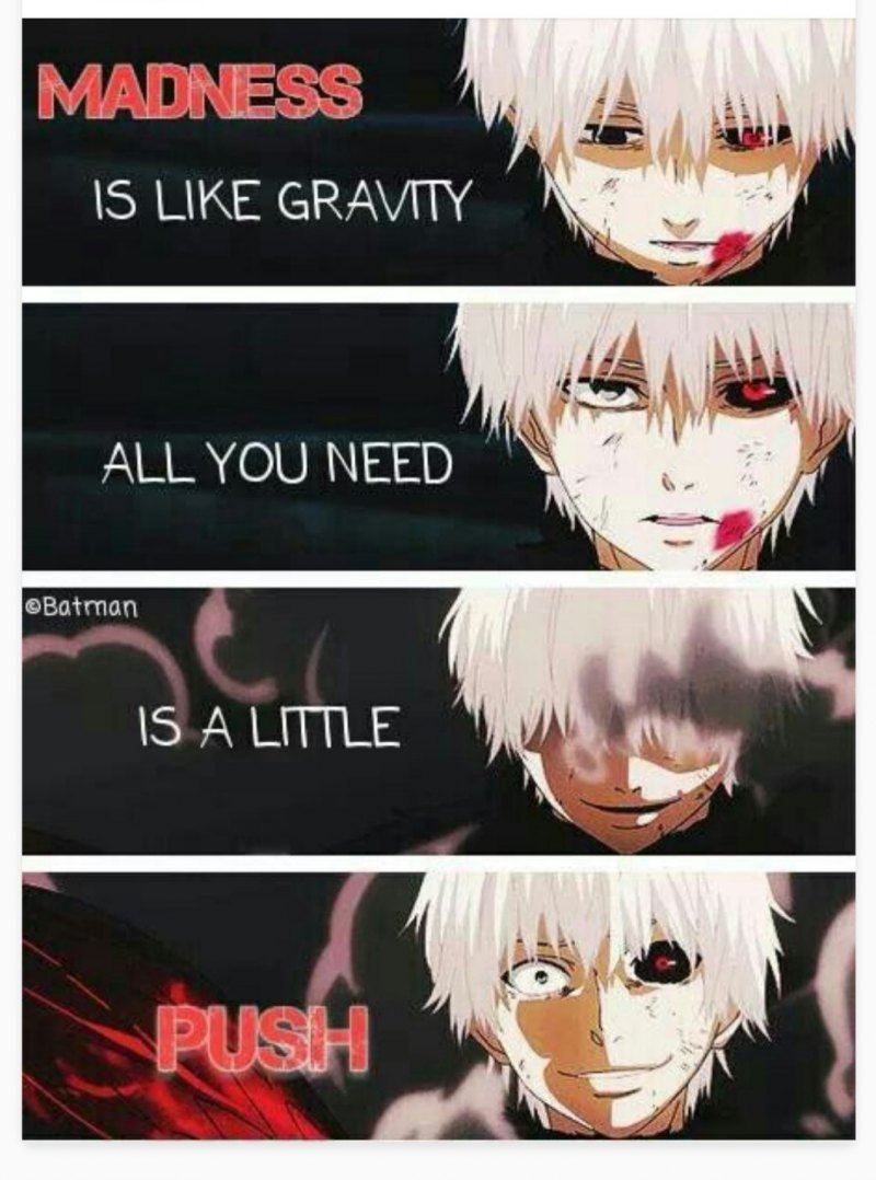 Tokyo Ghoul фразы