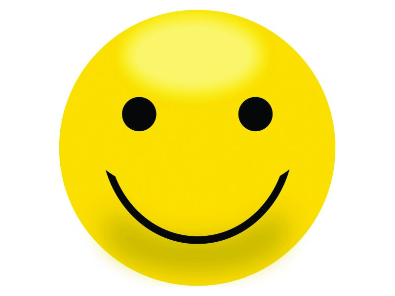 Смайлик улыбка