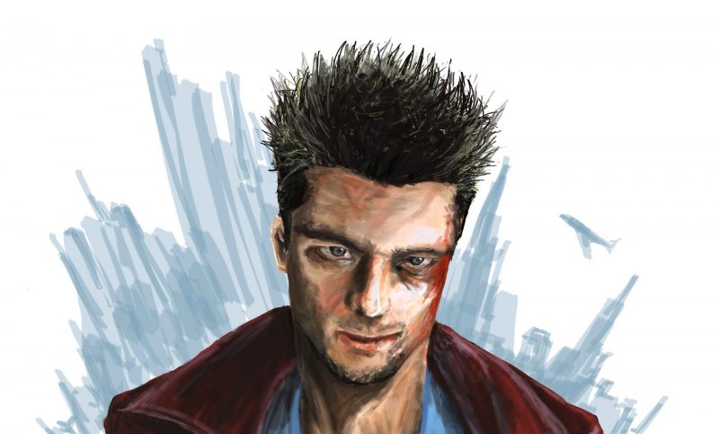 Брэд Питт Fight Club