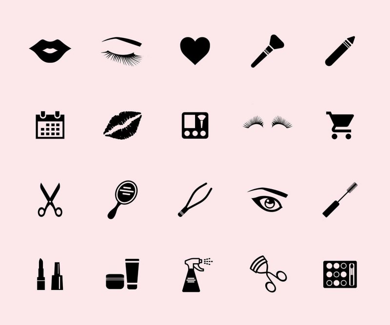 Иконки для актуального брови