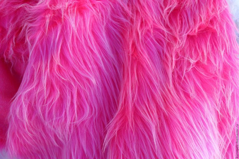 Мех шерпа цвет фуксия