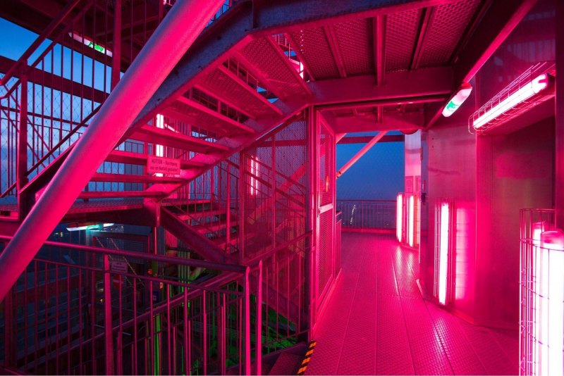 Эстетика неонового розового