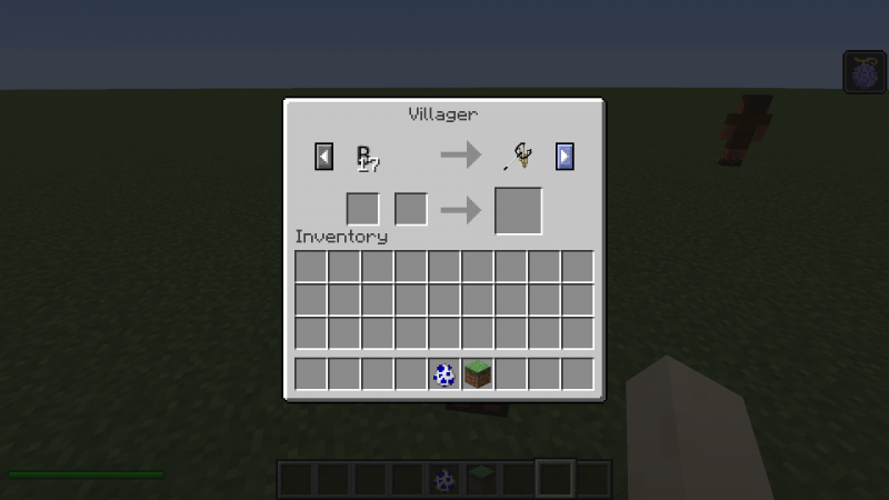 Minecraft Villager trades