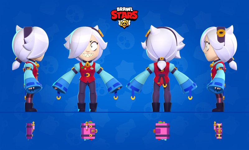 Brawl Stars Мортис ведьма