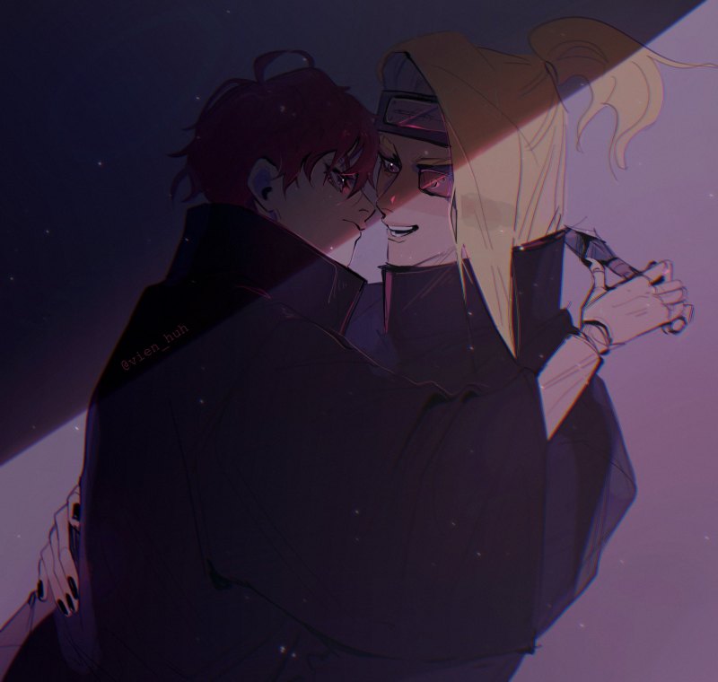 Дейдара Тоби и Сасори шип