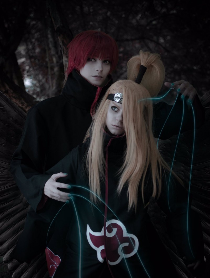 Сакура и Дейдара и Сасори любовь