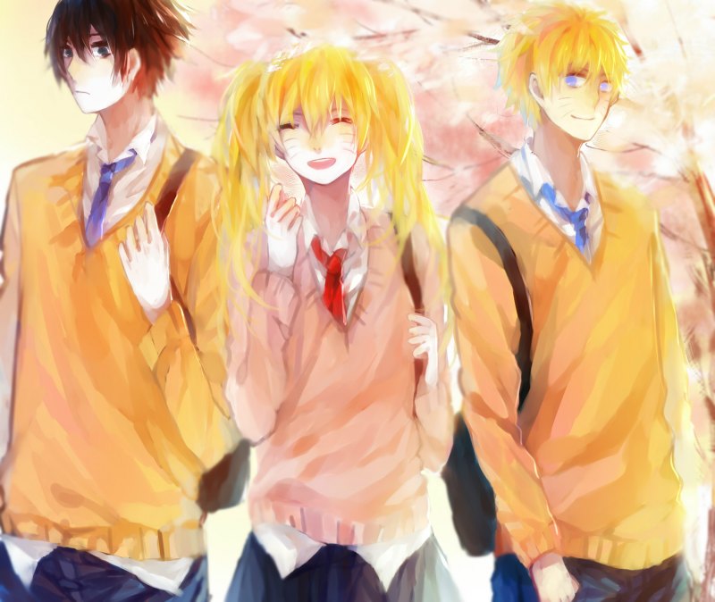 Близнецы Узумаки Наруто арт