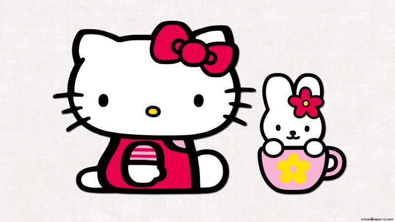 Фото черная hello kitty