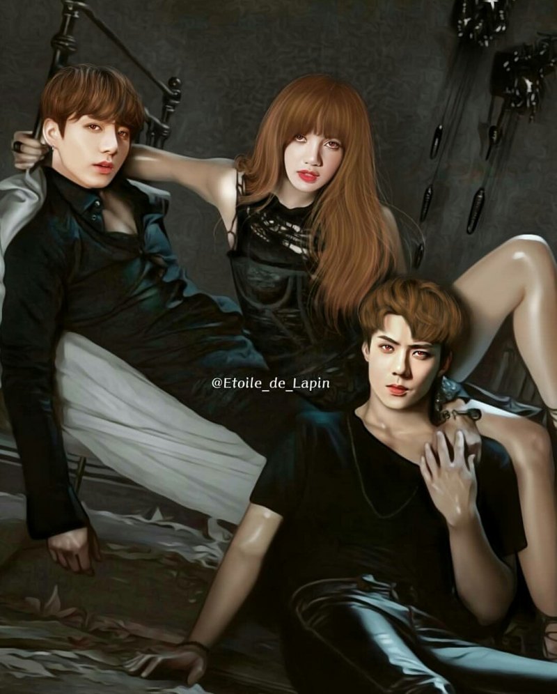 Дженни и тэхён