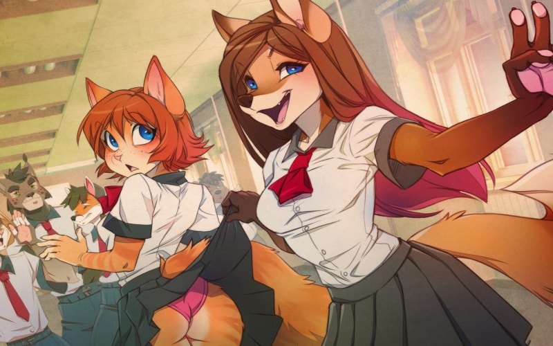 Фурри Zengel Эдгар