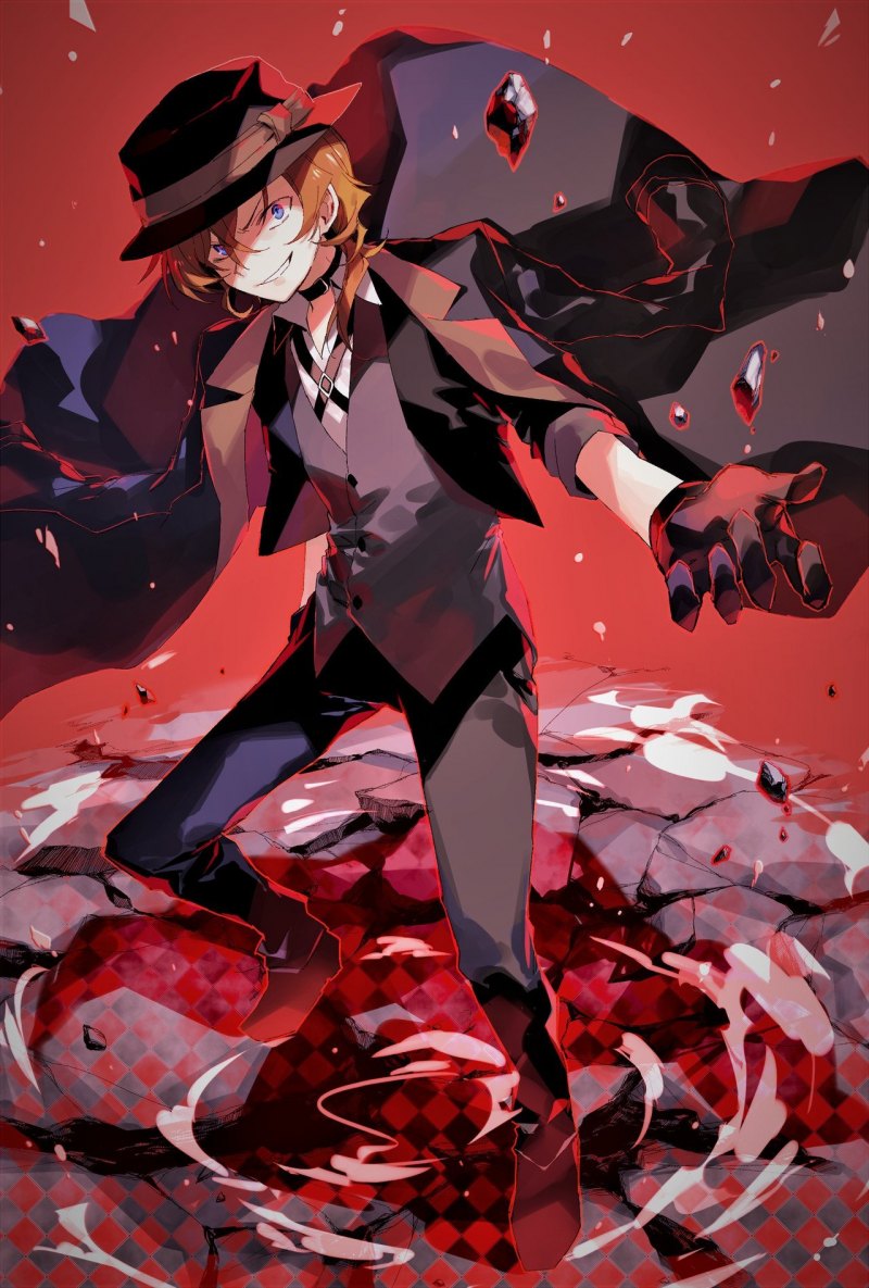 Чуя Накахара арт