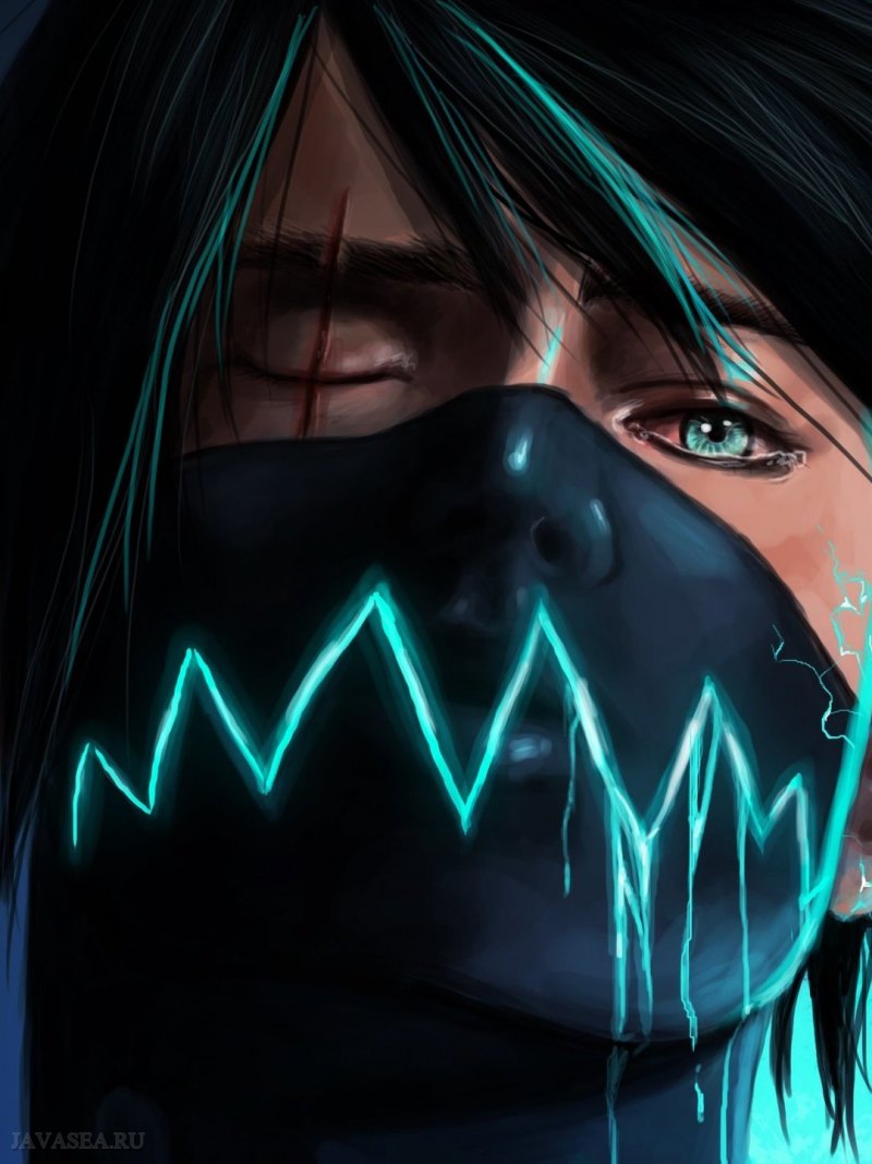 Ретровейв череп