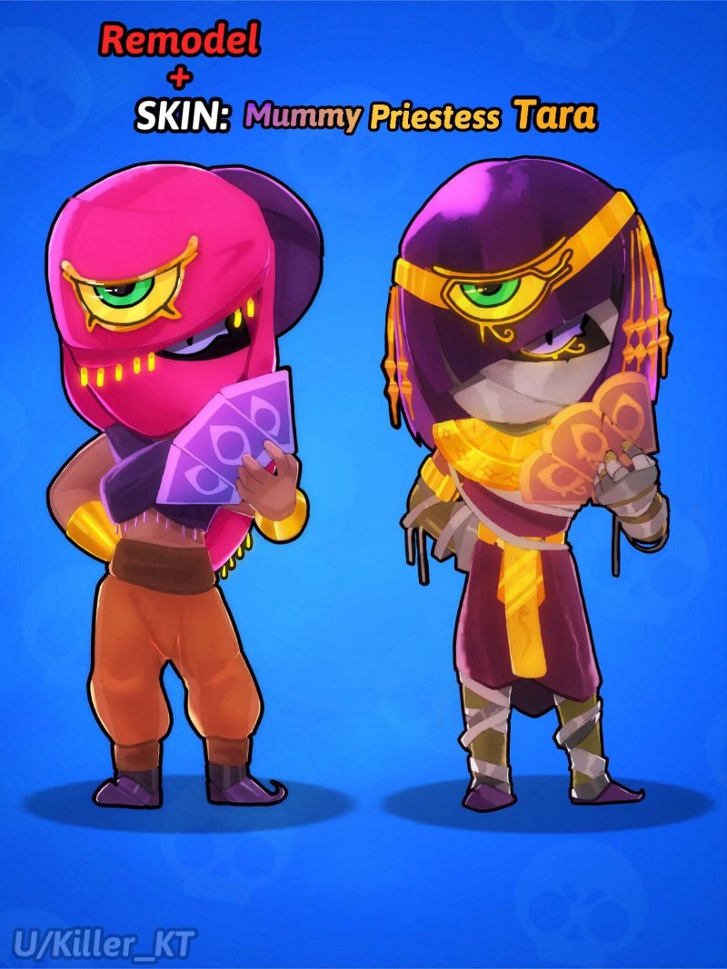 Тара скины Brawl Stars