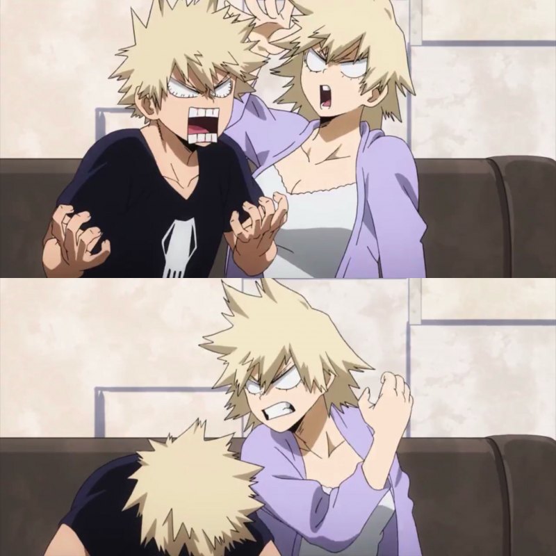 Моя геройская Академия мать Бакугоу